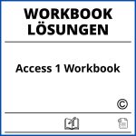 Access 1 Workbook Lösungen Pdf