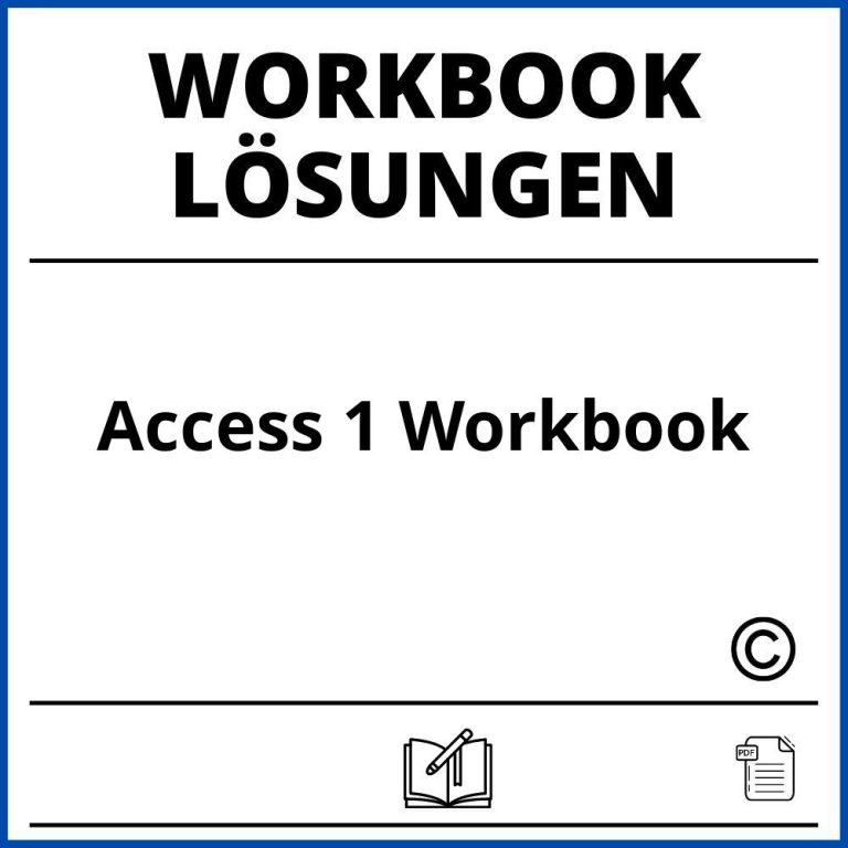 access 3 g9 workbook lösungen pdf