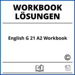 English G 21 A2 Workbook Lösungen Pdf