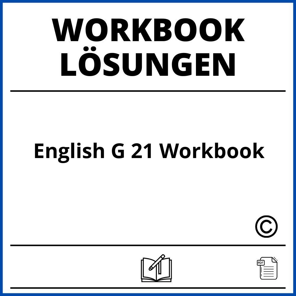 English G 21 Workbook Lösungen Pdf