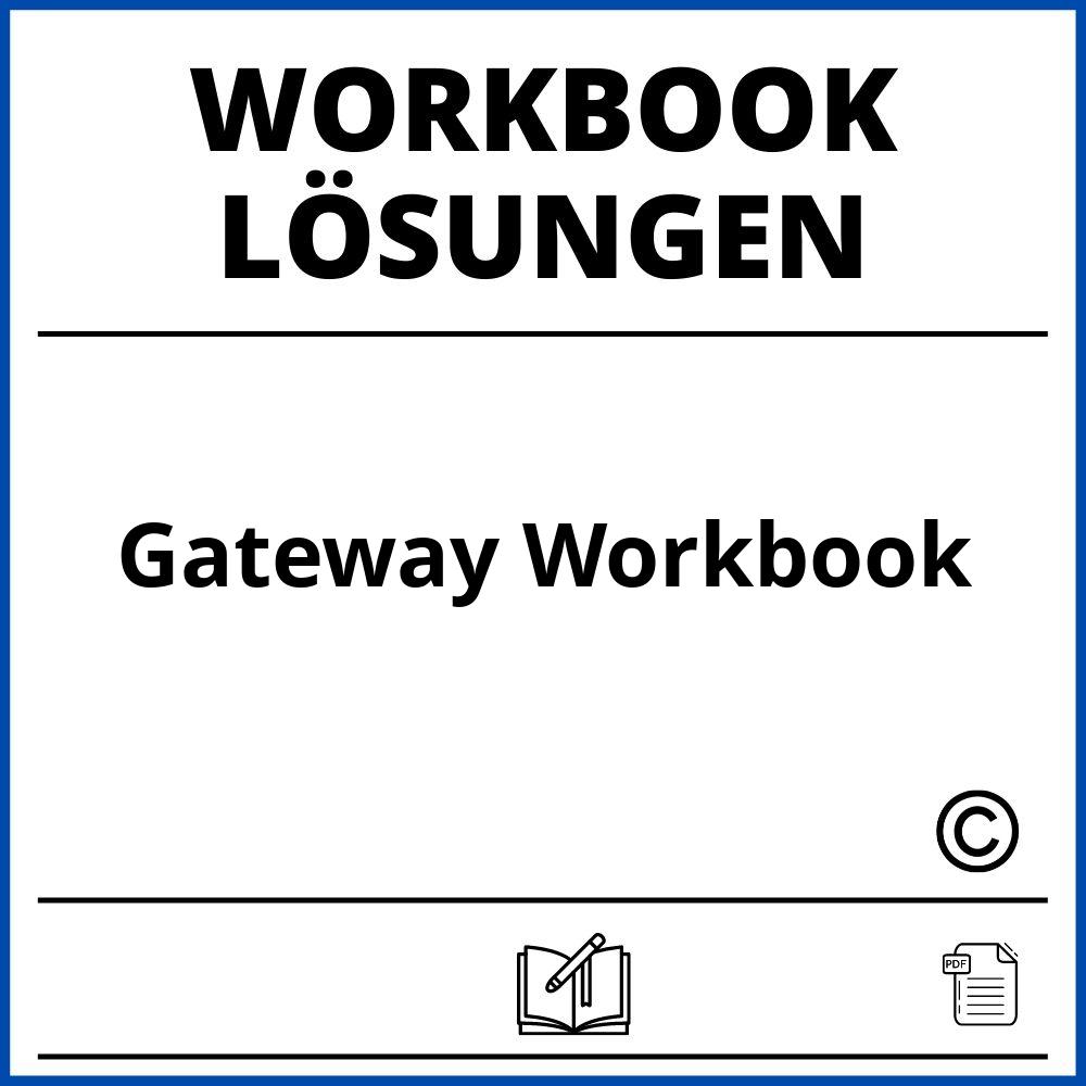 Gateway Workbook Lösungen Pdf